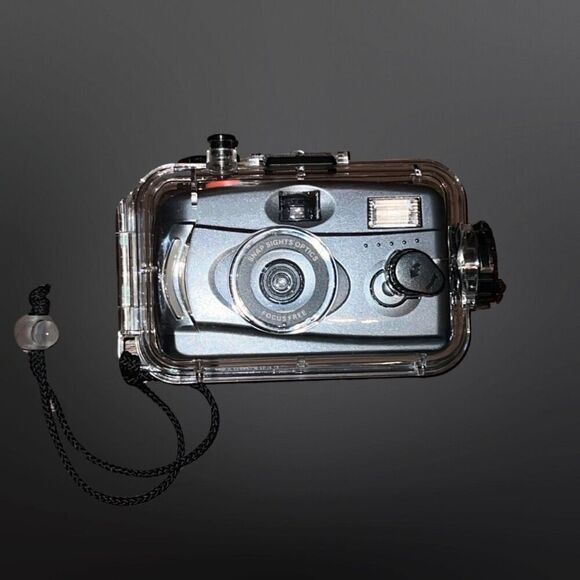 Snap Sights 35mm Film Camera + Underwater Waterproof Case to 100ft/30meters B12 - Picture 8 of 8